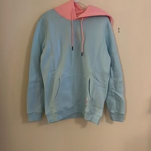 Dutch bros baby blue hoodie